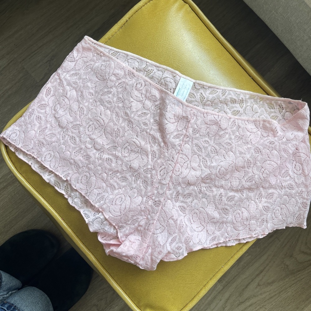 MAIDENFORM SIZE 7 LACE VINTAGE RARE HIPSTER BOYSHORT PANTIES Sexy Lingerie